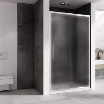 Душевая дверь 140 см Abber Schwarzer Diamant AG30140MH матовое