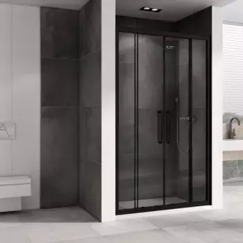 Душевая дверь 140 см Abber Schwarzer Diamant AG33140BH прозрачное