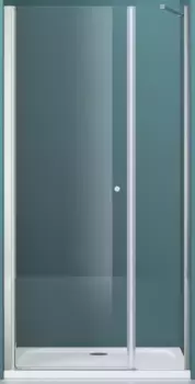 Душевая дверь 140 см BelBagno Etna ETNA-B-11-60+80-C-Cr прозрачное