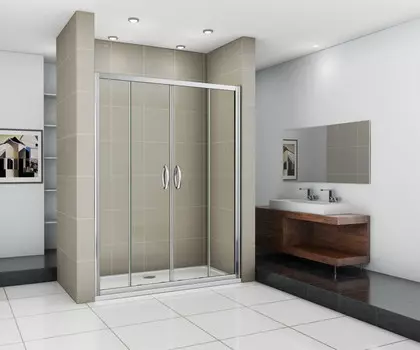 Душевая дверь 170 см Good Door Infinity WTW-TD-170-C-CH прозрачное