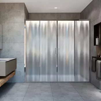 Душевая дверь 170 см Vincea Garda VDS-1G2170CH шиншилла