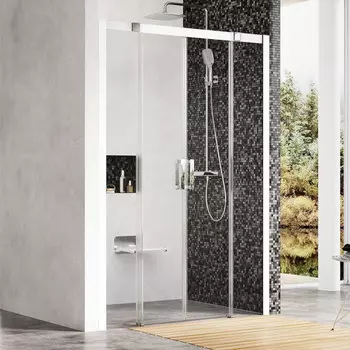 Душевая дверь 180 см Ravak Matrix MSD4 белый прозрачное 0WKY0100Z1