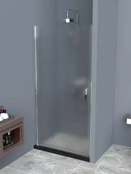 Душевая дверь 65 см BelBagno UNO-B-1-65-P-Cr текстурное стекло