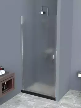 Душевая дверь 70 см BelBagno UNO-B-1-70-P-Cr текстурное стекло