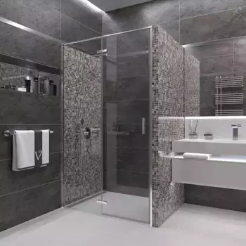 Душевая дверь 80 см Veconi Vianno VN73-80-01-C4 прозрачное