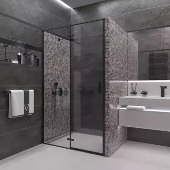 Душевая дверь 80 см Veconi Vianno VN73B-80-01-C4 прозрачное