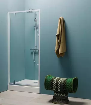 Душевая дверь 90 см Kolpa San Eco Quat Luna TVO/S 90 прозрачное