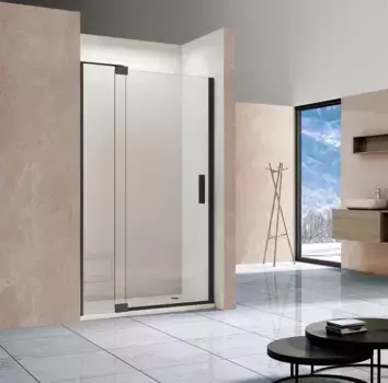 Душевая дверь 91,2-100 см Vincea Extra VDP-1E9010CLB прозрачное