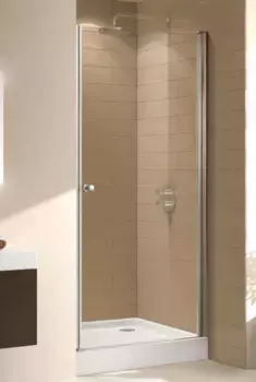 Душевая дверь 95 см Cezares ECO-O-B-1-95-P-Cr текстурное стекло