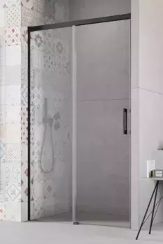 Душевая дверь Radaway Idea Black DWJ 100 Left 387014-54-01L прозрачное