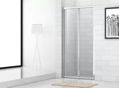 Душевая дверь складная Cezares Eco 80 см прозрачное стекло ECO-O-BS-80-C-Cr