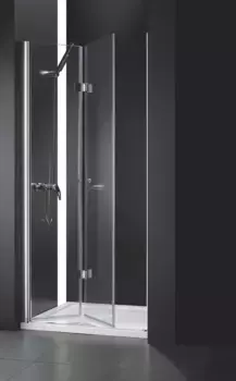 Душевая дверь складная Cezares Elena 80 см прозрачное стекло ELENA-W-BS-12-80-C-Cr