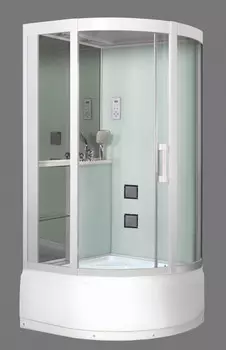 Душевая кабина 100х100х215 см Grossman GR144 прозрачное