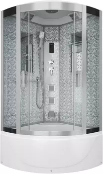 Душевая кабина 100x100x220 см Niagara NG-7710W прозрачное