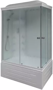 Душевая кабина 100х80х217 см Royal Bath RB8100BP3-WC-L матовое