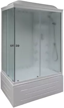 Душевая кабина 100х80х217 см Royal Bath RB8100BP3-WC-R матовое