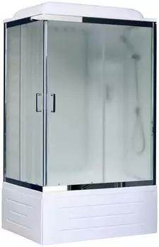 Душевая кабина 100х80х217 см Royal Bath RB8100BP6-WC-CH-R матовое