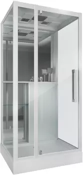 Душевая кабина 100x90x215 см Grossman GR166 прозрачное