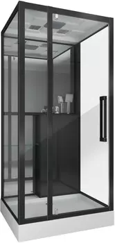 Душевая кабина 100x90x215 см Grossman GR266 прозрачное