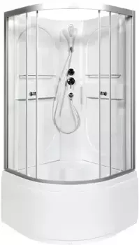 Душевая кабина 100x100x200 см Deto L610N прозрачное