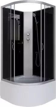 Душевая кабина 100x100x200 см Niagara NG-2509-14BK тонированное