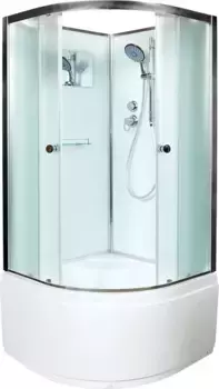 Душевая кабина 100x100x208 см Deto D10 матовое