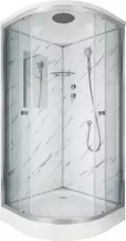 Душевая кабина 100x100x210 см Niagara NG-7702M прозрачное