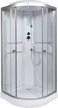 Душевая кабина 100x100x215 см Deto L601EL прозрачное