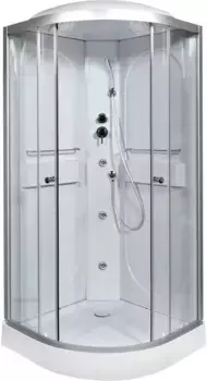 Душевая кабина 100x100x215 см Deto L601GM прозрачное