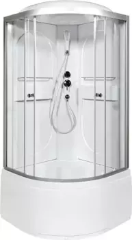 Душевая кабина 100x100x215 см Deto L610 прозрачное