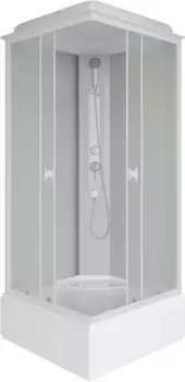 Душевая кабина 100x100x215 см Niagara P100/26Q/MT матовое