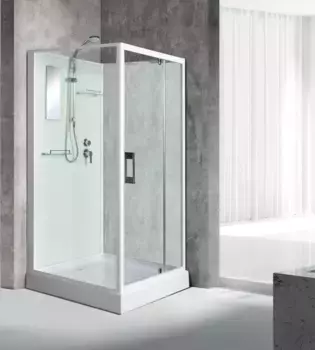 Душевая кабина 100x100x217 River TANA Б/К 100