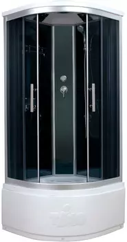 Душевая кабина 100x100x220 см Timo Standart T-1100 P тонированное