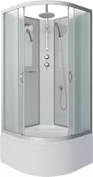 Душевая кабина 100x100x240 см Niagara NG-2309-14BKT матовое