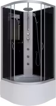 Душевая кабина 100x100x240 см Niagara NG-2509-14BKTG тонированное