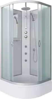 Душевая кабина 100x100x240 см Niagara NG-3302-14BKTG матовое