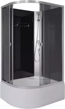 Душевая кабина 100x80x195 см Niagara E100/80/40R/TN/BK тонированное