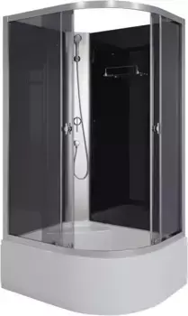 Душевая кабина 100x80x195 см Niagara E100/80/40L/TN/BK тонированное