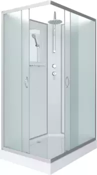 Душевая кабина 100x80x240 см Niagara NG-43085-14QBKT матовое