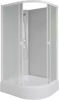 Душевая кабина 110x80x195 см Niagara P110/80/26L/MT/BK матовое