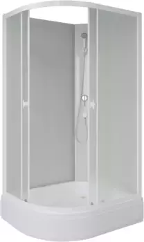 Душевая кабина 110x80x195 см Niagara P110/80/26R/MT/BK матовое