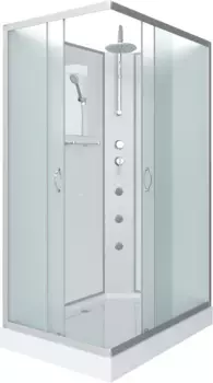 Душевая кабина 110x80x240 см Niagara NG-43185-14QBKTG матовое