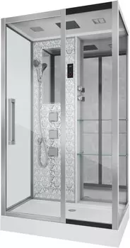 Душевая кабина 117,5x82x220 см Niagara NG-7713WR прозрачное