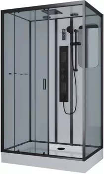 Душевая кабина 120х80х210 см Niagara NG-6912-01GQLBLACK тонированное