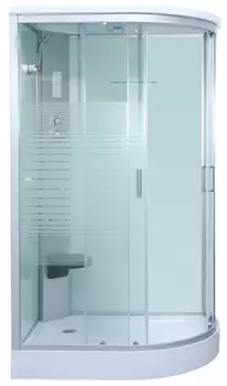 Душевая кабина 120х80х211 см Luxus Ness 811-L интимато