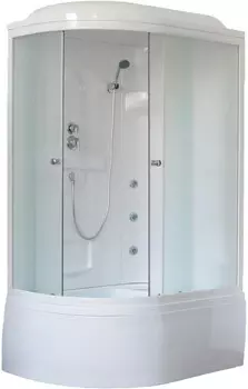 Душевая кабина 120x80x217 см Royal Bath RB8120BK2-M-R матовое