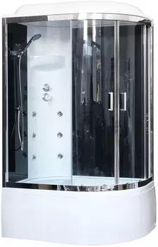 Душевая кабина 120х80х217 см Royal Bath RB8120BK3-BT-CH-L прозрачное