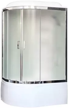 Душевая кабина 120х80х217 см Royal Bath RB8120BK3-WC-CH-R матовое