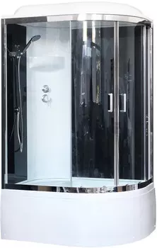 Душевая кабина 120х80х217 см Royal Bath RB8120BK6-BT-CH-L прозрачное