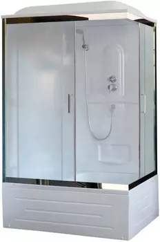 Душевая кабина 120х80х217 см Royal Bath RB8120BP1-M-CH-L матовое